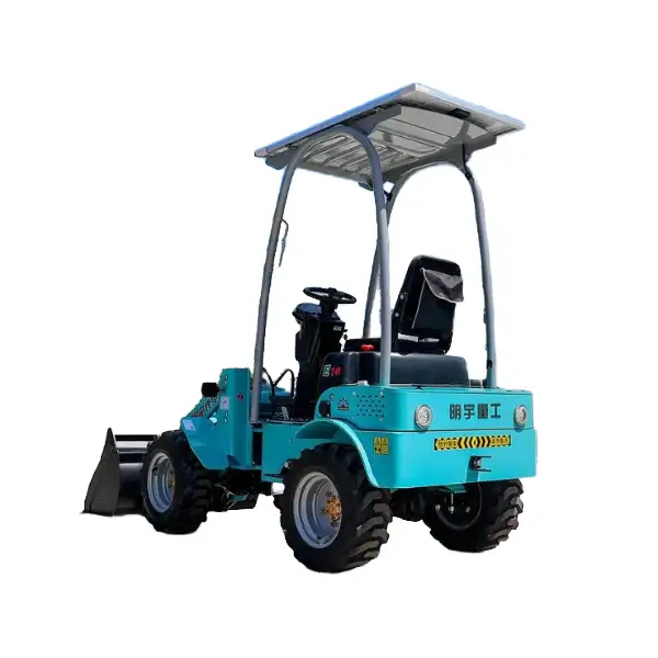 Used Mini Electric Loader | Zero Emission Small Battery Wheel Loader for Agriculture & Garden