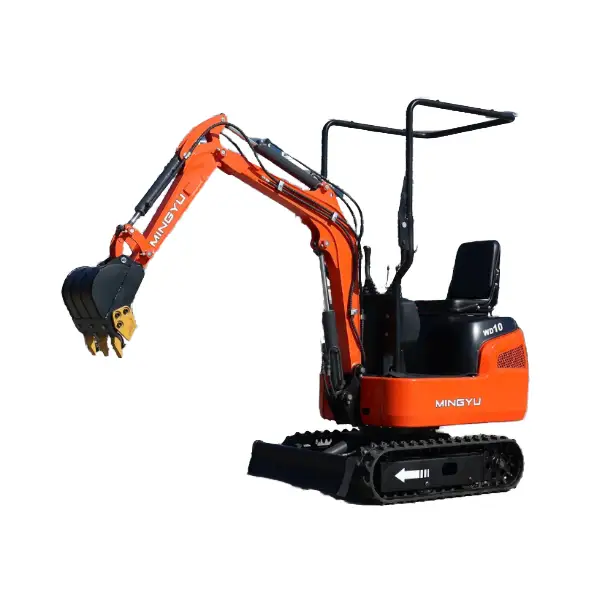 Used WD10 Micro Diesel Excavator - Ultra Compact Hydraulic Digger for Garden & Trenching