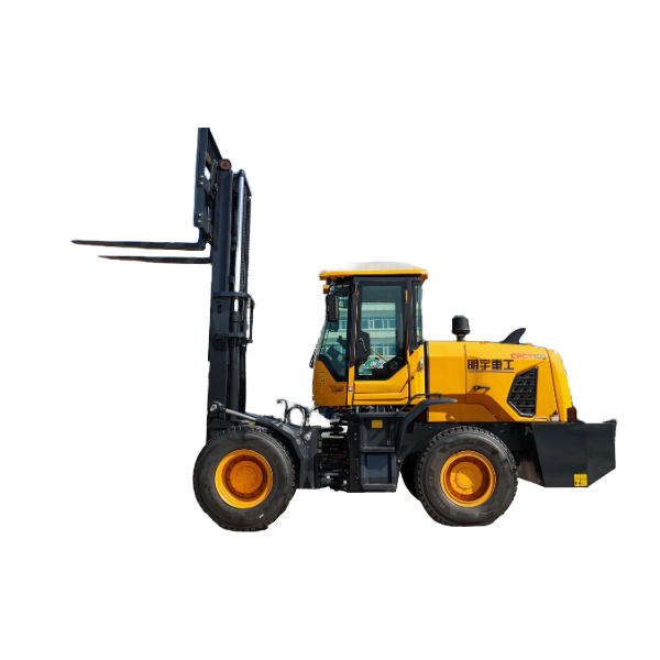 Used CPCY Series Rough Terrain Forklift - Heavy Duty Industrial Diesel Forklift for Construction Site