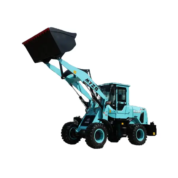 Used Compact Electric Wheel Loader - Lithium Battery Powered Front Loader for Yard & Construction