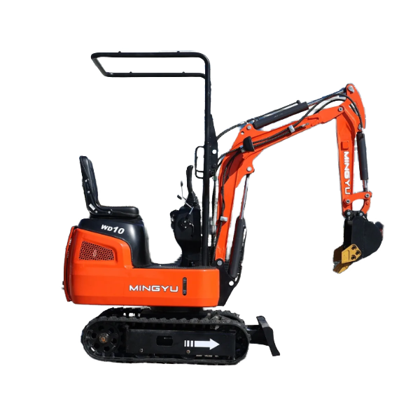 Used WD10 Micro Diesel Excavator - Ultra Compact Hydraulic Digger for Garden & Trenching