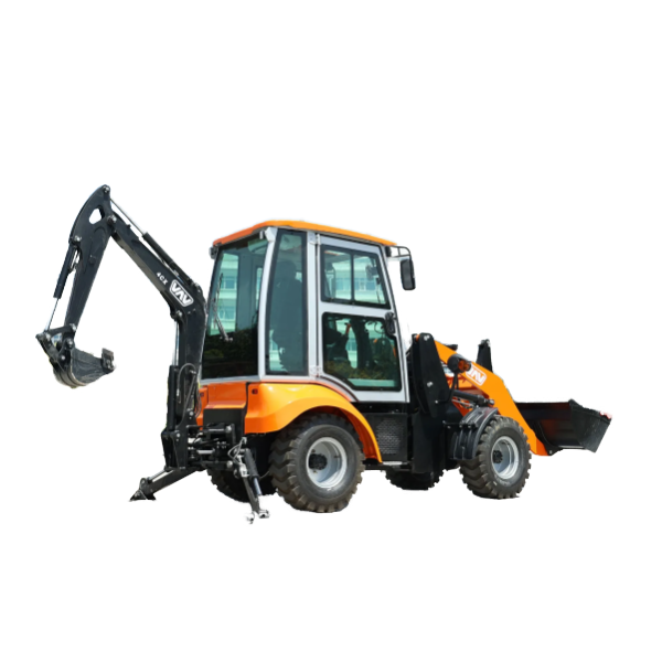 Used Compact Electric Excavator Loader - 31kWh Battery Wheel Excavator Loader