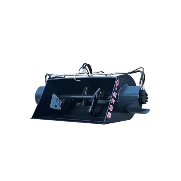 Used Wheel Loader Attachments - Hydraulic Concrete Mixing Bucket for Construction Site