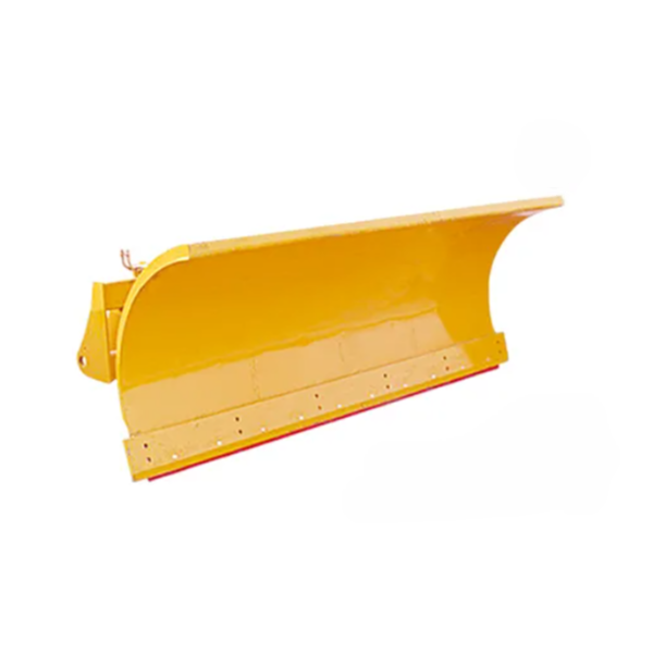 Used Wheel Loader Attachments - Hydraulic Snow Sweeper Broom & Dozer Blade for Road Cleaning
