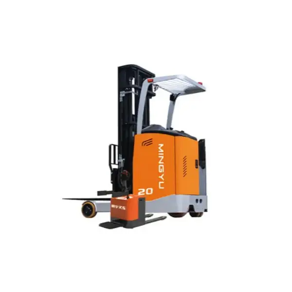 Used Electric Reach Truck & Stacker - High Lift Battery Warehouse Forklift for Narrow Aisle Stacking