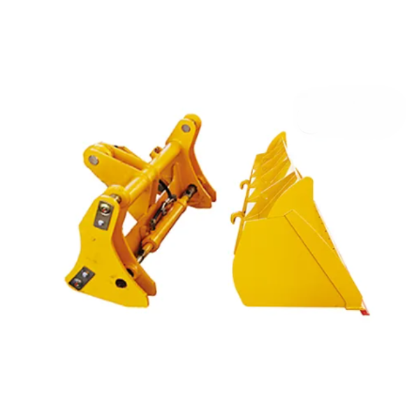 Used Wheel Loader Attachments - Quick Coupler & High Dump Bucket for Material Handling