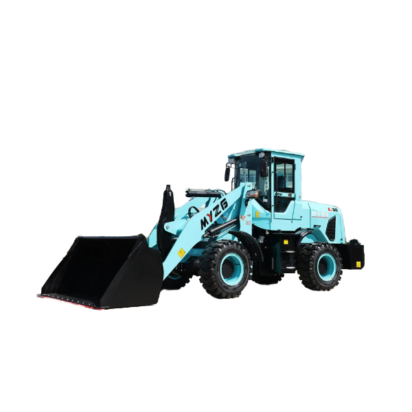 Used Compact Electric Wheel Loader - Lithium Battery Powered Front Loader for Yard & Construction
