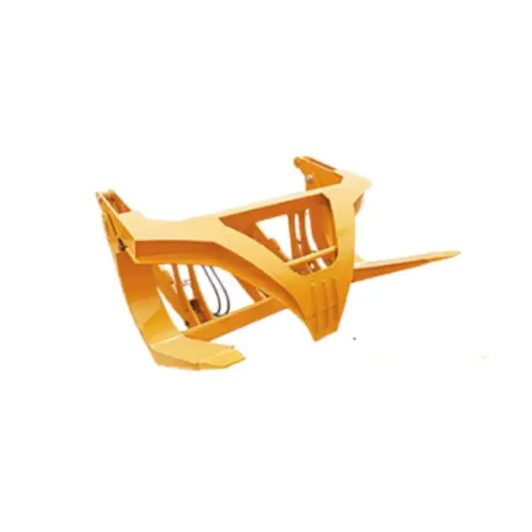 Used Wheel Loader Attachments - Heavy Duty Log Grapple & Timber Clamp for Forestry